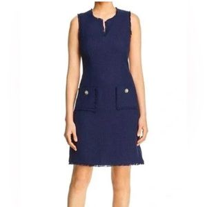 Karl Lagerfeld - NWT Navy Tweed Dress